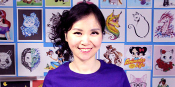 Photo of popular Amazon author and YouTube artist Mei Yu.