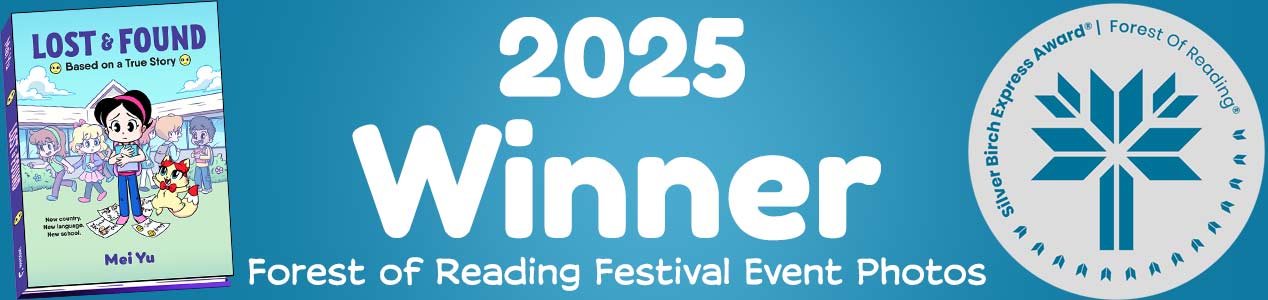 Banner for Forest of Reading 2025 event.