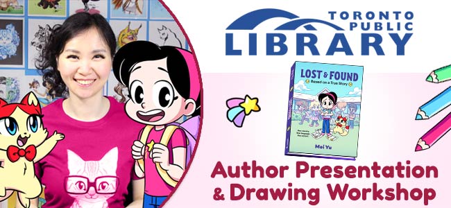 Mei Yu's virtual author visit for the TPL author visit.