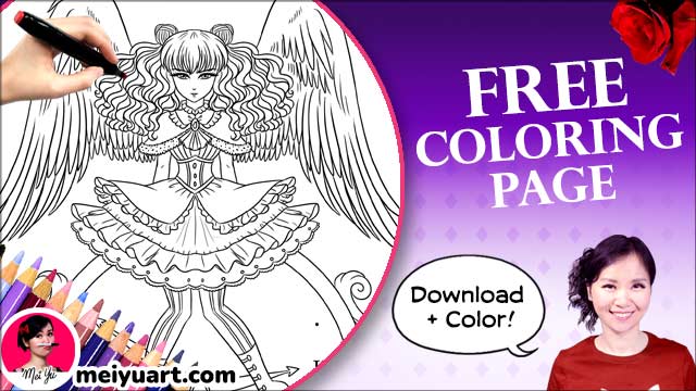 Thumbnail image for free coloring page.
