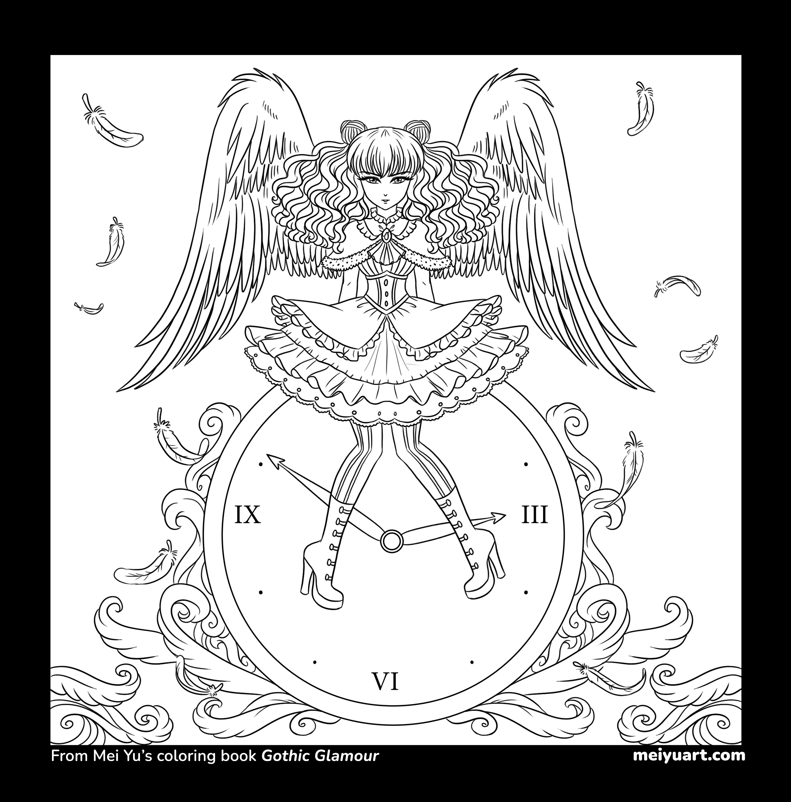 Free coloring page from Mei Yu.
