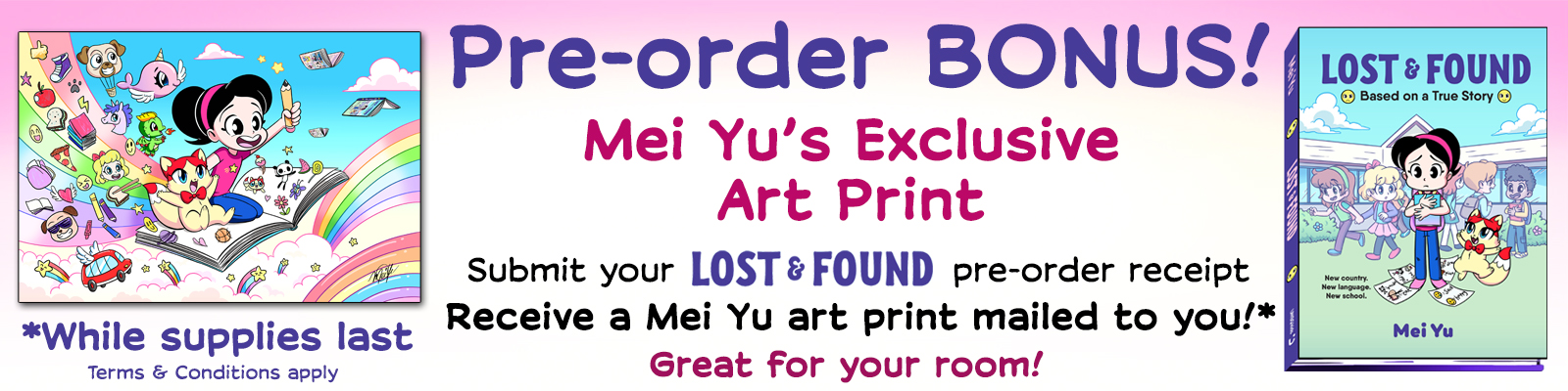 Banner for Lost & Found preorder bonus