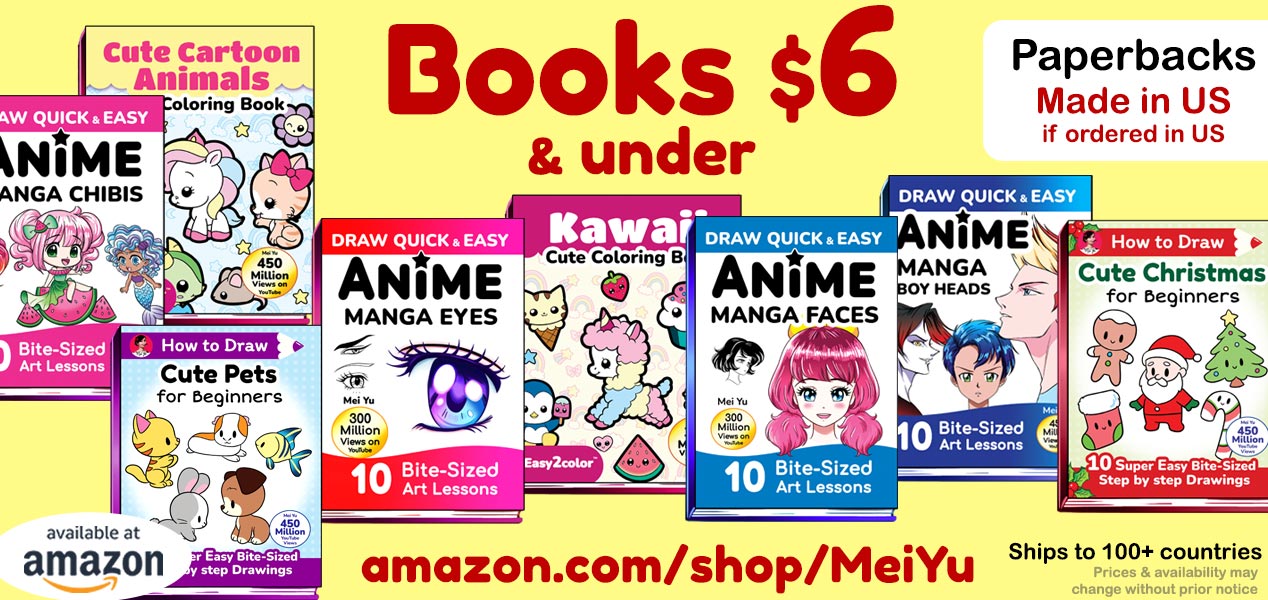 Mei's books $6 or under on Amazon