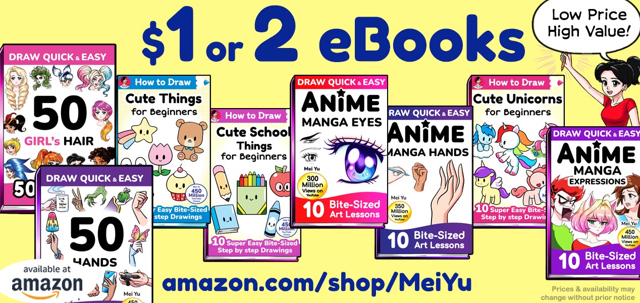 Mei's eBooks for $1 or $2 on Amazon