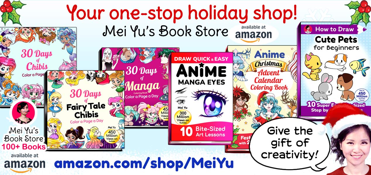 Holiday gift ideas available on the Mei Yu Book Store on Amazon