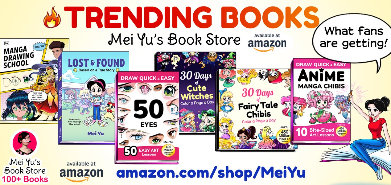 Mei's trending books on Amazon