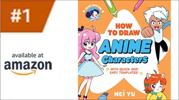 Draw with Mei: How to Draw Anime Characters is an Amazon #1 New Release title.