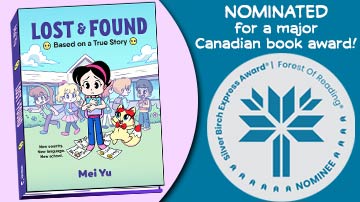 Lost and Found: Based on a True Story has been nominated for the Forest of Reading's Silver Birch Express Award.