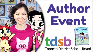 Mei Yu's virtual author visit for the Toronto District School Board’s Chinese Heritage Month!