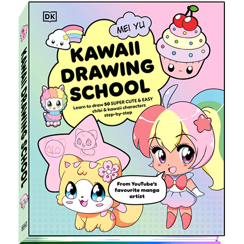 Cover of Kawaii Drawing School by Mei Yu.