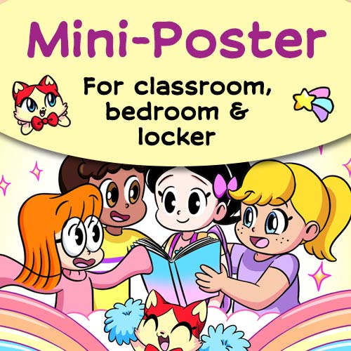 Thumbnail for mini-poster for Best Friend, Worst Bully: Based on a True Story graphic novel memoir by Mei Yu.