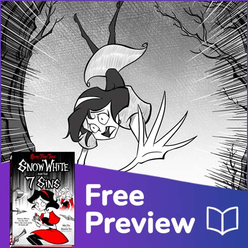 Thumbnail image for free preview of Mei Yu and Shawn Yu's illustrated novel Snow White and the 7 Sins.
