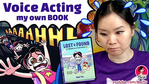 Thumbnail image for Lost and Found graphic novel read aloud video.