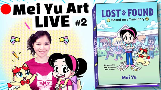 Video thumbnail for the replay of the Mei Yu Art Live livestream on Lost & Found held November 16, 2024