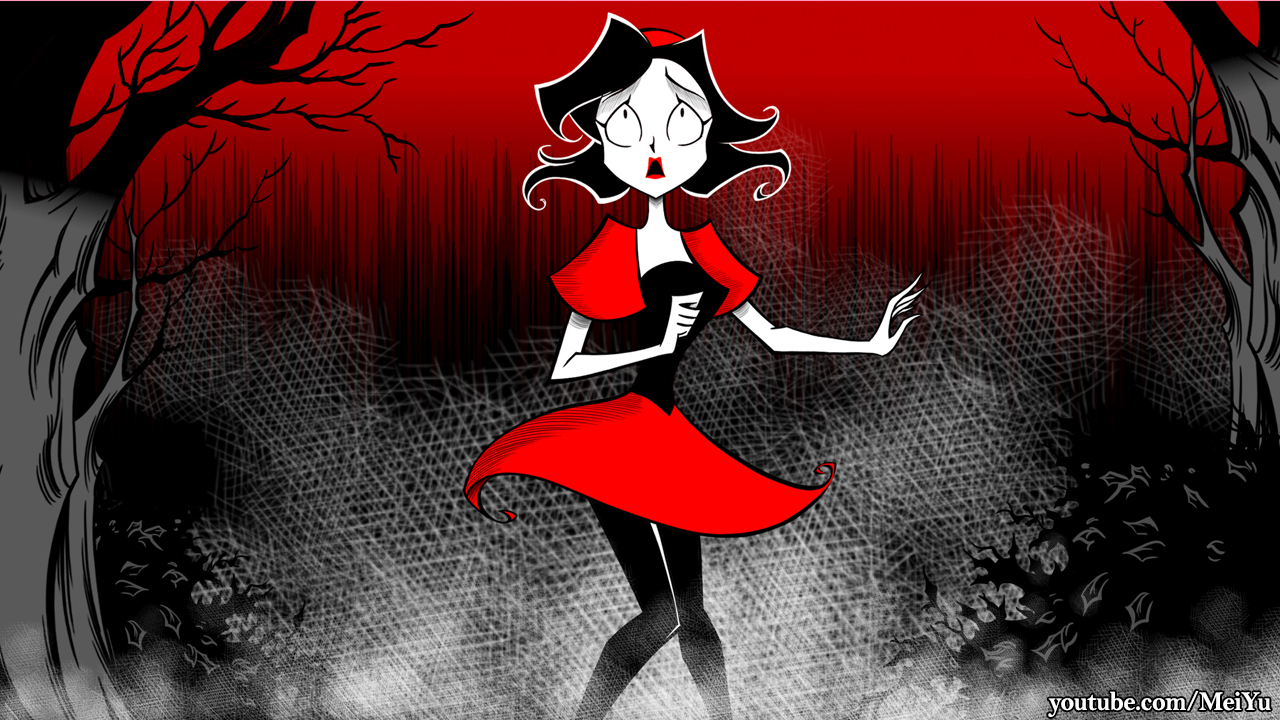 Thumbnail image for Scary Fairy Tales: Snow White and the 7 Sins horror music playlist video.